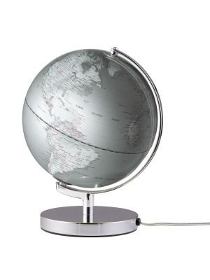 Globe avec lumière Terra Silver Light Emform OFFRE SPECIALE